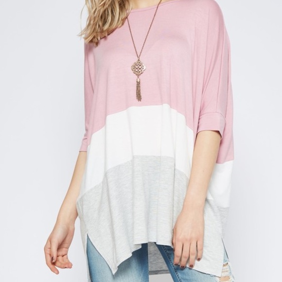 NWT Beeson River Colorblock Tunic - Picture 2 of 4